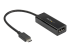 StarTech.com USB C to DisplayPort Adapter, 8K/5K/4K USB Type C to DP 1.4 Alt Mode Video Converter, HBR3/DSC/HDR, 8K 60Hz, Thunderbolt 3 Compatible DisplayPort 1.4 Monitor Display Adapter - Höger vinkel