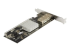 StarTech.com QSFP+ servernätverkskort - Höger vinkel