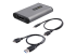 StarTech.com USB 3.0 HDMI Video Capture Device, 4K Video Capture Adapter/External USB Capture Card, UVC, Live Stream, HDMI Audio/Video Screen Recorder, Works w/ USB-A, USB-C, Thunderbolt 3 - Vänster vinkel
