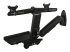 StarTech.com Wall Mount Workstation, Articulating Full Motion Standing Desk w/ Height Adjustable Dual VESA Monitor & Keyboard Tray Arm, Mouse/Scanner Holders, Ergonomic Wall Mounted Desk - Tillbaka