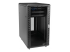 StarTech.com 18U 19" Server Rack Cabinet, 4 Post Adjustable Depth (6-32")Locking Knock Down Network/Computer Equipment Enclosure, Mobile with Glass Door & Casters, HP ProLiant ThinkServer - Vänster vinkel