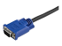 StarTech.com 10 ft Ultra Thin USB VGA 2-in-1 KVM Cable - Närbild