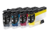Brother - 4-pack - svart, gul, cyan, magenta - Höger vinkel